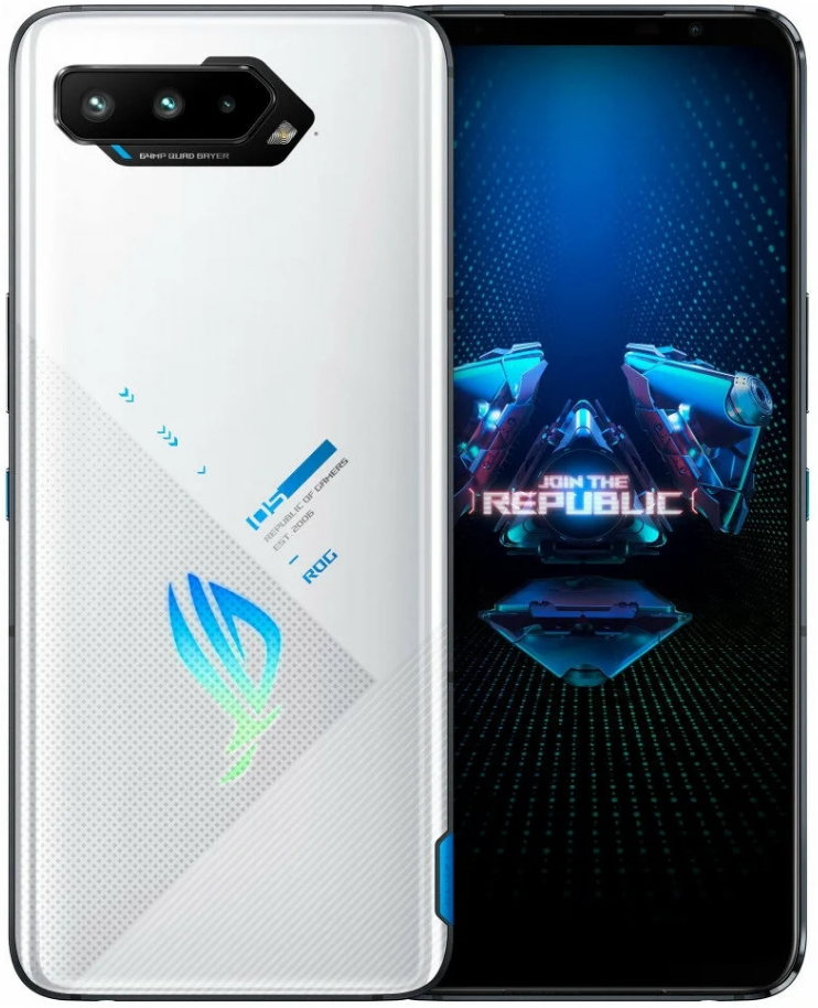 Смартфон Asus Rog Phone 5 ZS673KS, 12.128 Гб, Dual SIM (nano SIM), белый